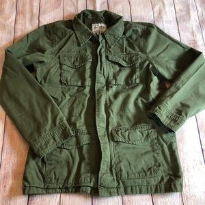 Army Green Jacket - Boys Large